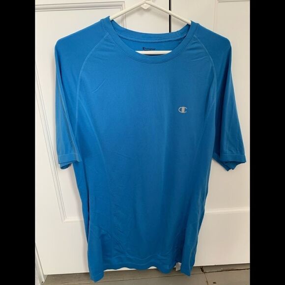 Blue Champion Athletic Tee Medium - Picture 1 of 4